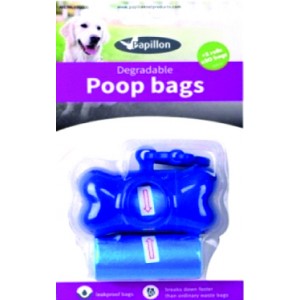 Poop Bags Με 2 Ρολά Σε Συσκευασία Κόκκαλο